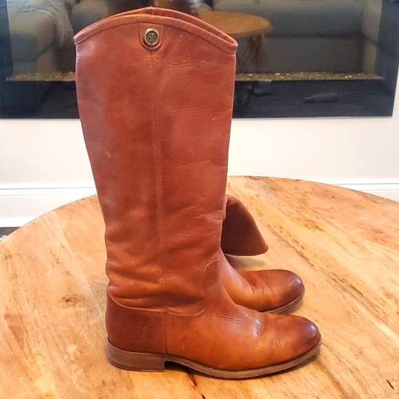 Frye Shoes - FRYE Melissa Button2 Leather Boots Size 7B